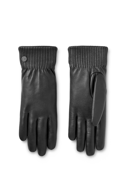 LEATHER GLOVE RIBBED LUXE
