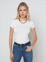 Ressi Fitted Tee - White