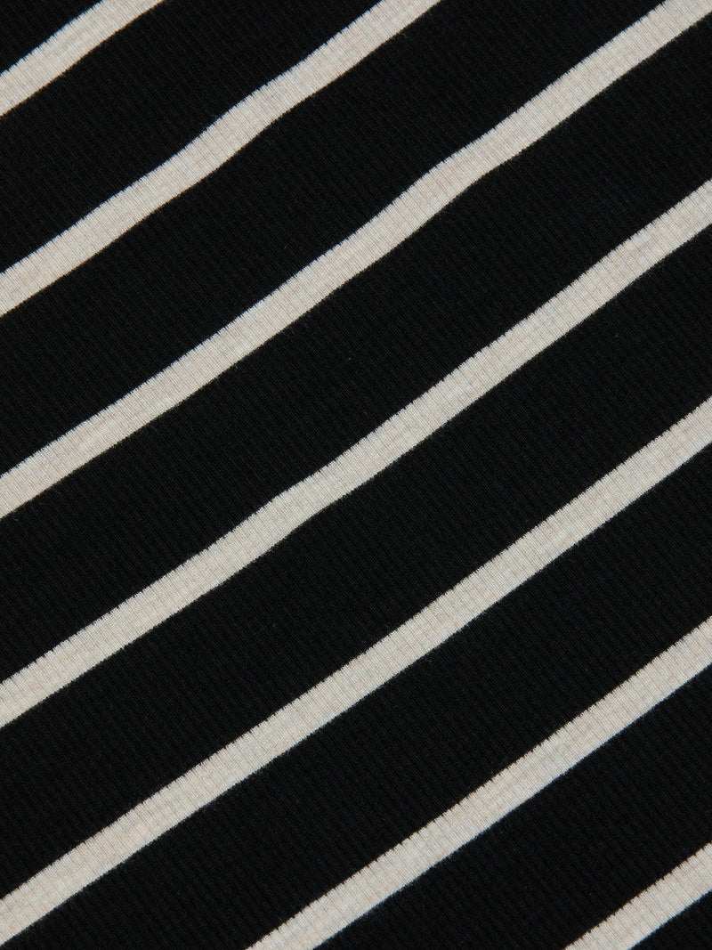 Lucille Striped Boatneck Top