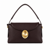 Gaia Mini Bag Leather - Burgundy