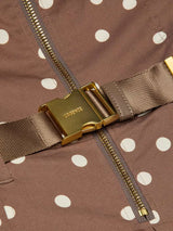 Kylo Shirt Dress - Cardamom/Ecru Polka Dot