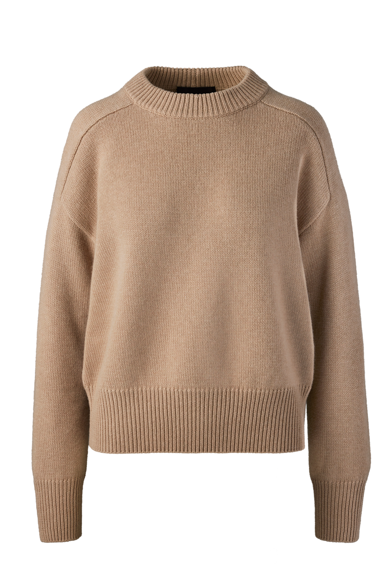 BAYSVILLE CREWNECK - SAND HEATHER