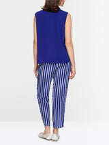 Sleeveless Pleated Top