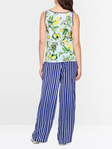 Lemon Print Tank