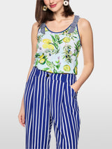 Lemon Print Tank