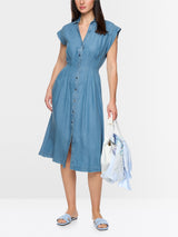 Midi Denim Dress