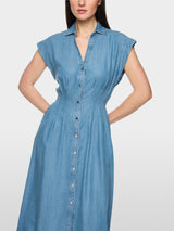 Midi Denim Dress