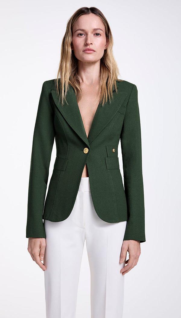 Classic Duchess Blazer - Forest