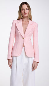 Linen Classic Duchess Blazer - Ballet