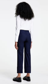 Cuffed Flood Pant - Deep Navy