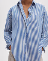 Connie Striped Poplin Shirt