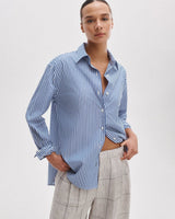 Connie Striped Poplin Shirt