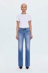 Evie High Rise Slim Boot - Illusion