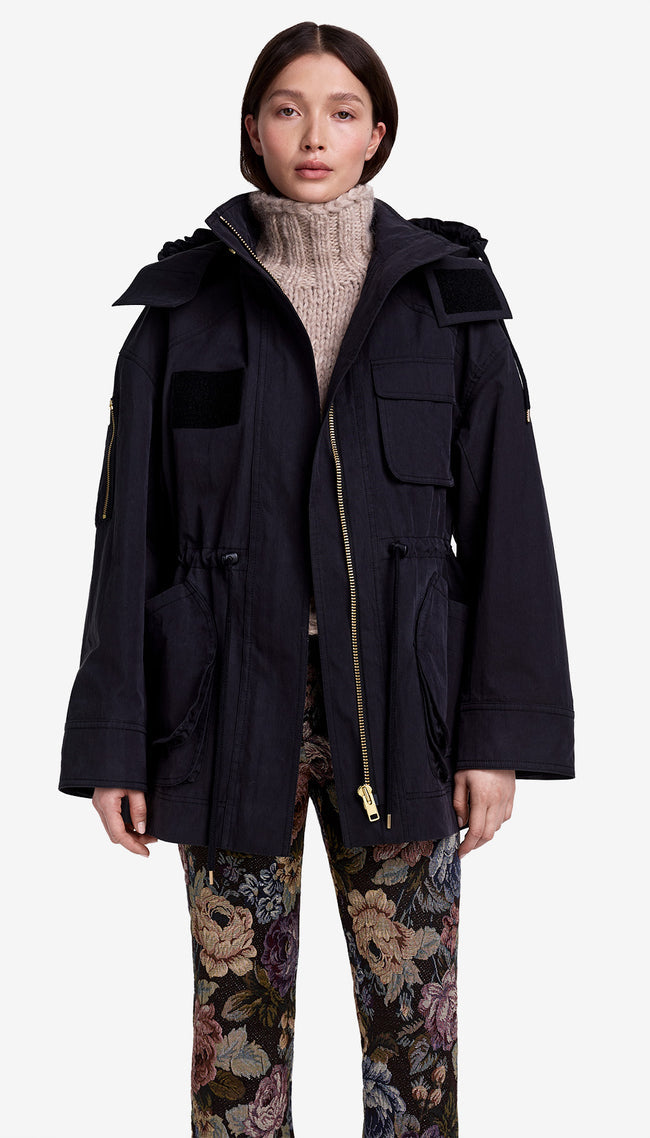 Hooded Flak Jacket
