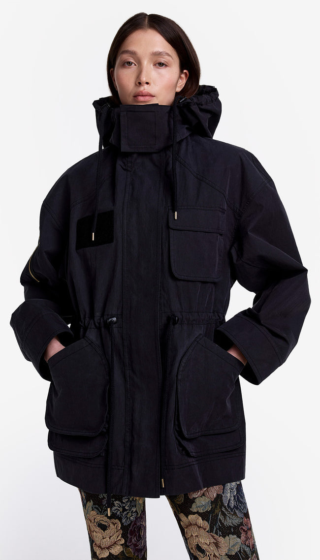 Hooded Flak Jacket