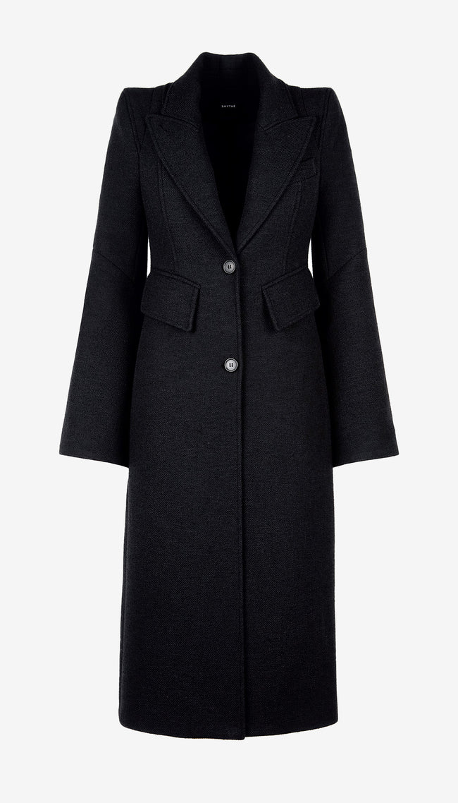 Pagoda Brando Trumpet Sleeve Coat