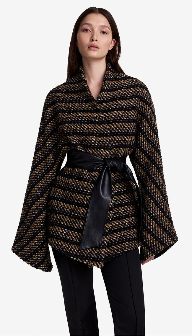 Belted Wrap Jacket