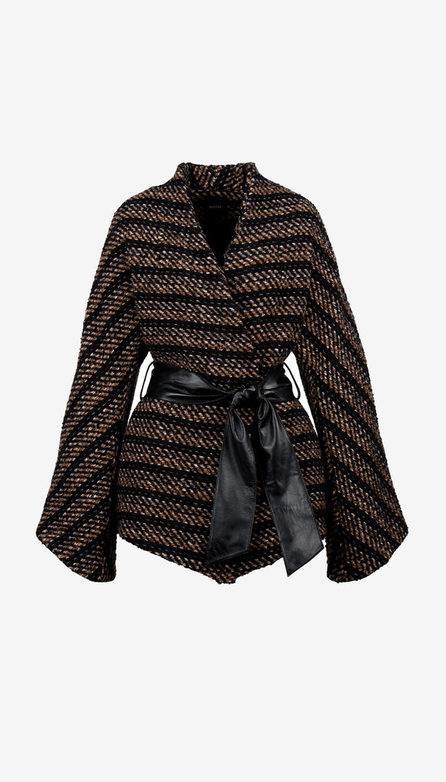 Belted Wrap Jacket