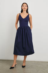 Franca dress - Navy