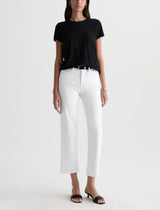 Brinley Crop Jean - Gallery White