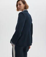 Frank Mixed-Media Blazer