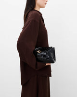 Hanna Clutch - Croco Black