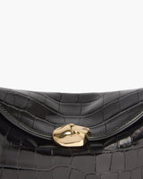 Hanna Clutch - Croco Black