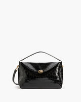 Hanna Grande Bag - Croco Black