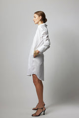 STELLA SHIRTDRESS - WHITE