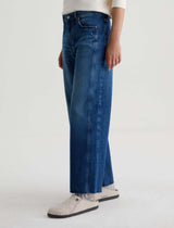 Saige Wide Leg Crop Jean - Watermist