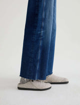 Saige Wide Leg Crop Jean - Watermist