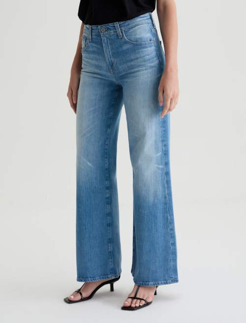 Saige Wide Leg AG-ed™ Mid-Rise