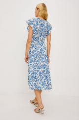 Juni Dress - Azure Jasmine