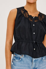 Leilani top - Black