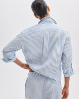 Lucia Striped Poplin Shirt