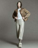L Chev Bomber Reversible - Cocoa & Clay
