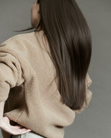 Sherpa Sweatshirt - Camel