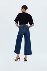 Lana Crop High Rise Ultra Wide Leg Jean - Broadway