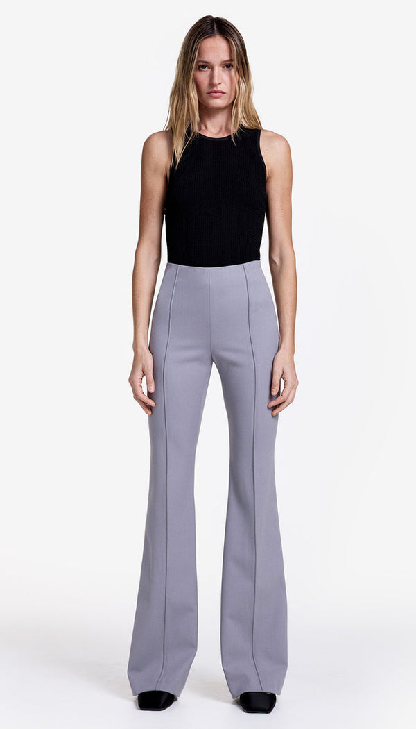 Pintuck Flare Pant