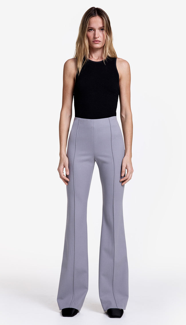 Pintuck Flare Pant