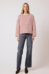 Marin Top - Red Stripe