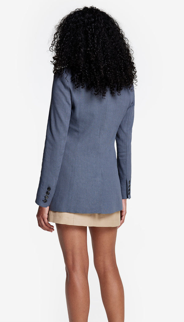 Patch Pocket Tailored Bf Blazer