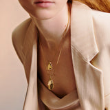 Petal Pendant Medium - Gold
