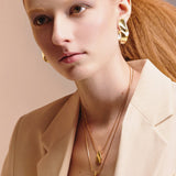 Petal Pendant Medium - Gold