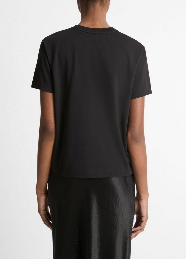 Pima Cotton Crew Neck T-Shirt
