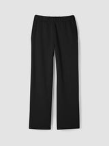 Organic Cotton French Terry Straight Pant
