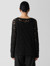 Peruvian Organic Cotton Cord Crew Neck Top