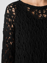 Peruvian Organic Cotton Cord Crew Neck Top