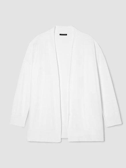 Organic Linen Cotton Long Cardigan