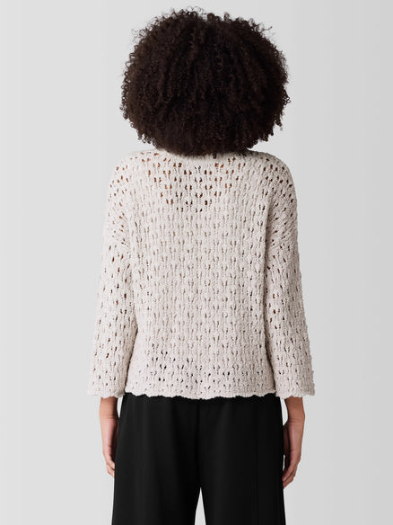 Cotton Fluff Bracelet Sleeve Top